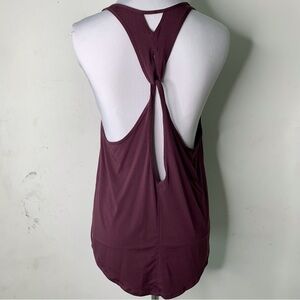Lululemon Women's Purple Sleeveless Open Back Tank Top Size 6